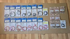 Mueller 1023-a-36 And Itt Micro Clipper Banana Alligator Cord - Lot 24 Items