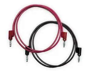 Mueller Bu-pb36-02 Test Lead Banana Patch Cords 36 Inch Blk/red Stackable Plug-plug Mueller Bu-pb36-02 Test Lead Banana Patch Cords 36 Inch Blk/red Stackable Plug-plug