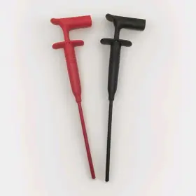 Mueller Electric 1000034968 Plunger Clips - Red And Black Grabber Test Leads Diy Repair Mueller Electric 1000034968 Plunger Clips - Red And Black Grabber Test Leads Diy Repair