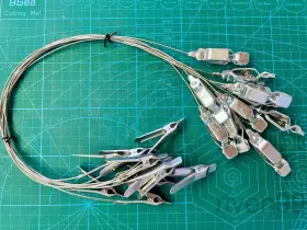 Mueller Electric Ai-000443 10pcs 10a Grounding/painting Cable Stainless Steel Wire Clips 18in