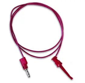 Mueller Electric Bu-p3782-24-2 Test Lead Stackable Banana Plug To Mini Plunger New 2pack Mueller Electric Bu-p3782-24-2 Test Lead Stackable Banana Plug To Mini Plunger New 2pack