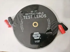 Napa 1137 Retractable Test Leads 2 X 30 Feet Napa 1137 Retractable Test Leads 2 X 30 Feet