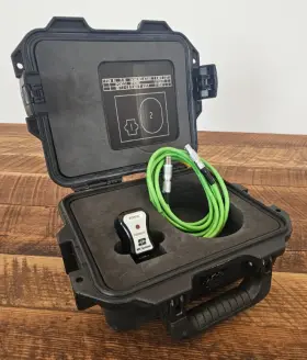 Ndt Systems Pcms31 Medium Freq Pitch Catch Bond Testing Probe With Cable And Case