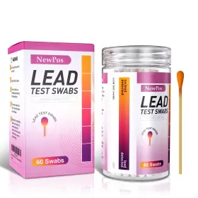 Newpos 734697211974 Lead Test Kit 60 Swabs Upgraded Accurately Formulated Paint