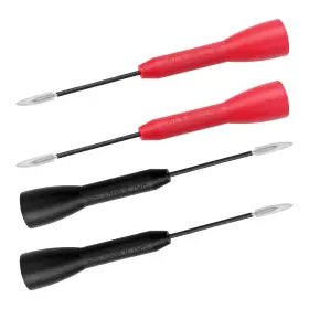 Nsioutlet 600609571699 4x Multimeter Test Lead Extention Back Probes Sharp Needle Micro Pin For Banana Nsioutlet 600609571699 4x Multimeter Test Lead Extention Back Probes Sharp Needle Micro Pin For Banana