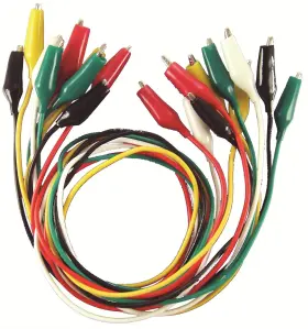 Nte 72111 Electronics Test Leads 72-111 Alligator Clip