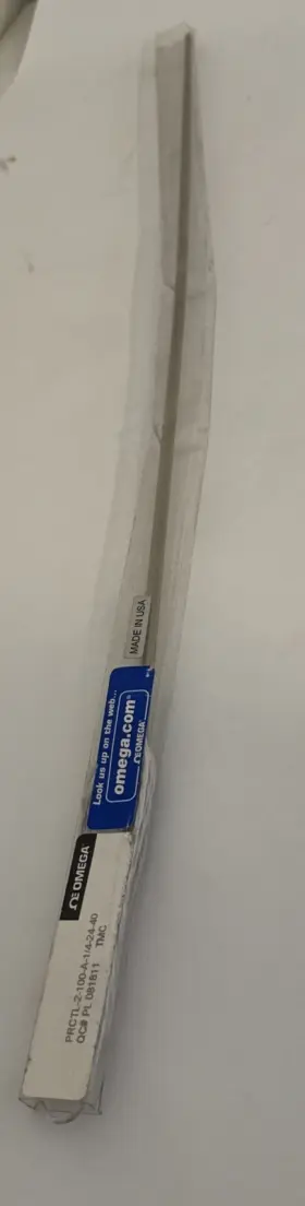 Omega Prctl-2-100-b-1/4-24-40 Cut To Length Rtd Sensor Probe 24 Inch Long Pole Omega Prctl-2-100-b-1/4-24-40 Cut To Length Rtd Sensor Probe 24 Inch Long Pole