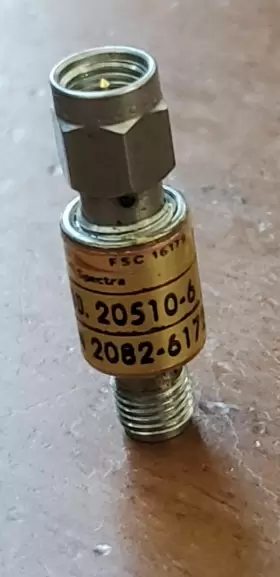 Omni-spectra 20510-6 Osm / Omni-spectra Coaxial Fixed Attenuator Sma Omni-spectra 20510-6 Osm / Omni-spectra Coaxial Fixed Attenuator Sma