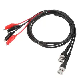 Oumefar 313091638671 Bnc Q9 To Dual Crocodile Connector Double Alligator Clip 500v 50 Ohm Osc