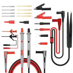 Partsdomauction 655887835575 21pcs Multimeter Test Lead Kit Alligator Clip Back Prob Wire Tool For Automotive Partsdomauction 655887835575 21pcs Multimeter Test Lead Kit Alligator Clip Back Prob Wire Tool For Automotive