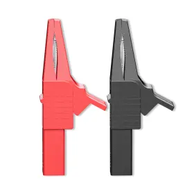 Peakelect P2003 2pcs Heavy Duty Alligator Clips Insulated Crocodile 4mm Banana Jack Socket Peakelect P2003 2pcs Heavy Duty Alligator Clips Insulated Crocodile 4mm Banana Jack Socket