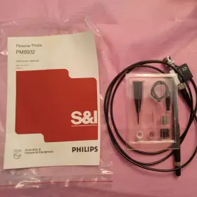 Philips Pm-8932 Pm 8932 Probe 20m Ohms 2pf 4kv Philips Pm-8932 Pm 8932 Probe 20m Ohms 2pf 4kv