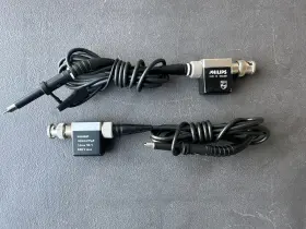 Philips Pm8927 Lot 2 Passive Oscilloscope Probe Set 10m 11pf 1.5ns 10 1 500v
