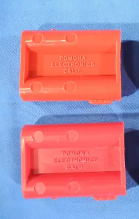 Pomona 1823-2 Qty 2 Double Banana Splice Red Free Shipping
