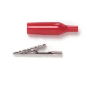 Pomona 2240-2 2240-0 Red Nickel Alligator Test Clip With Banana Jack Pack Of 10 New Pomona 2240-2 2240-0 Red Nickel Alligator Test Clip With Banana Jack Pack Of 10 New
