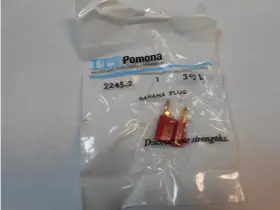 Pomona 2245-2 Mini Banana Plug 10pcs New Old Stock