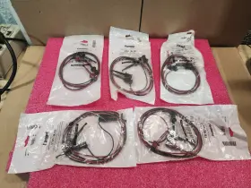 Pomona 3781-36-02 Mini-grabber Patch Cord Lot Of 5 New Pomona 3781-36-02 Mini-grabber Patch Cord Lot Of 5 New