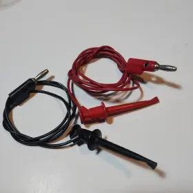 Pomona 3782-36 2 Minigrabber To Banana Plug Cable Red And 3782-24 Black Pre-owned Pomona 3782-36 2 Minigrabber To Banana Plug Cable Red And 3782-24 Black Pre-owned