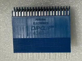 Pomona 4340a Ic Test Clip Dip-clip 40-pin Dip Blue Used Tested Good Condition Pomona 4340a Ic Test Clip Dip-clip 40-pin Dip Blue Used Tested Good Condition