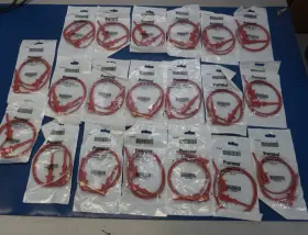Pomona 6246-24-2 Lot Of 20 -brand New - Minigrabber Patch Cord
