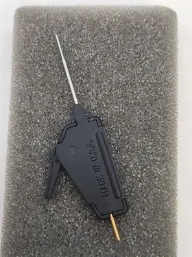 Pomona 6490-0 Micro Smd Grabber .025 Pitch Test Clip Black 30vac/60vdc