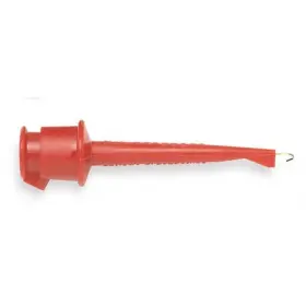 Pomona Electronics 3925-2-g/10p Test Clip 300vdc 5a Red Pk10