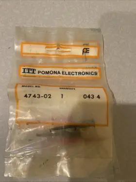 Pomona Electronics 4743-02 Model Set Of 3 Pomona Electronics 4743-02 Model Set Of 3