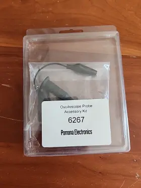 Ponoma Electronic 1901604 New Oscilloscope Probe Kit And Accessory Set Pomona #6267 Ponoma Electronic 1901604 New Oscilloscope Probe Kit And Accessory Set Pomona #6267