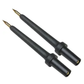 Power Probe Pptk0024 - 2pk 4mm Banana Jack 3 Tip Black