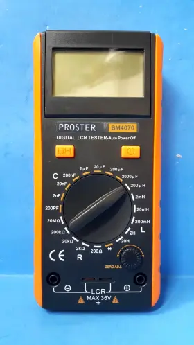 Proster Bm4070 Lcr Meter-capacitance Resistance Inductance Digital Yellow Proster Bm4070 Lcr Meter-capacitance Resistance Inductance Digital Yellow