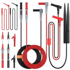 Proster Pst109-p 9pcs Multimeter Test Leads Set - Electrical Testing Kit With Allig Proster Pst109-p 9pcs Multimeter Test Leads Set - Electrical Testing Kit With Allig