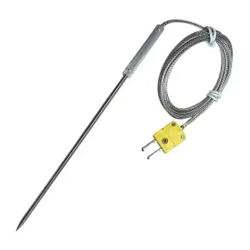 Qdyxpxwh 50360-k Type K Thermocouple Probe With 55-inch Stainless Steel Braided Cable