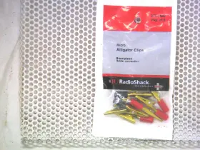 Radioshack 040293110680 270-1540 Micro Alligator Clips 1-3/8 Inch Brass Plated 8/pk Radioshack 040293110680 270-1540 Micro Alligator Clips 1-3/8 Inch Brass Plated 8/pk