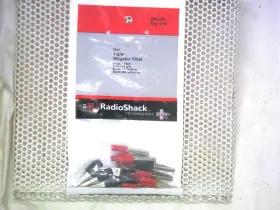 Radioshack 270-0374 270-374c Mini 1 3/8 Inch Alligator Clips Pkg Of 10 Radioshack 270-0374 270-374c Mini 1 3/8 Inch Alligator Clips Pkg Of 10