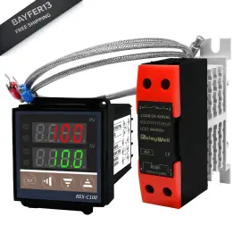 Releywell Wkqt25220 Pid Temperature Controller Kit High Voltage 100acv To 240acv Comes With