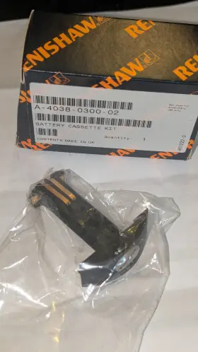 Renishaw A-4038-0300-02 1 Battery Cassette Kit New And Sealed Renishaw A-4038-0300-02 1 Battery Cassette Kit New And Sealed
