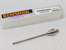 Renishaw A-5003-4797 M4 2 Mm Ruby Ball Stylus Tc Stem 50 Length Renishaw A-5003-4797 M4 2 Mm Ruby Ball Stylus Tc Stem 50 Length
