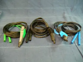 Schutzinger Khml-7578 Khml 7578 Kelvin Clips Test Leads For 3pe Power Meter Lcr Milliohm Schutzinger Khml-7578 Khml 7578 Kelvin Clips Test Leads For 3pe Power Meter Lcr Milliohm
