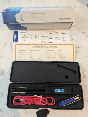 Smarttweezers Sts5 Colibri Lcr Meter With Swiss Made Goldtek Leads Installed
