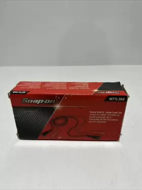Snap On Mttl360 60 Inch Medium-duty Jumper Leads Black And Red In Box Snap On Mttl360 60 Inch Medium-duty Jumper Leads Black And Red In Box