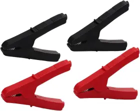 Sopepoyie 744110509823 100a Heavy-duty Insulated Alligator Clips 125mm Long Battery Sopepoyie 744110509823 100a Heavy-duty Insulated Alligator Clips 125mm Long Battery