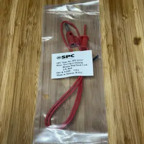 Spc Technology Spc12717 Red Test Clip To Stackable Banana Plug Patch Cord 2 Foot Spc Technology Spc12717 Red Test Clip To Stackable Banana Plug Patch Cord 2 Foot
