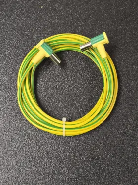 Staubli 55.3210-30020 10 Banana Test Lead Jack 9.8 Ft 3 M Green Ye Staubli 55.3210-30020 10 Banana Test Lead Jack 9.8 Ft 3 M Green Ye