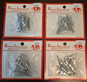Steven S International 5395 Stevens Alligator Clips 4 X 10 Packs Steven S International 5395 Stevens Alligator Clips 4 X 10 Packs