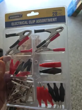 Store House 67589 Brand New Electrical Clip Assortment 28 Pc Alligator Clips Charging Store House 67589 Brand New Electrical Clip Assortment 28 Pc Alligator Clips Charging