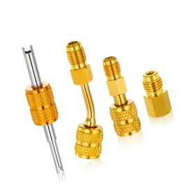 Strendier 733794 1 J3nrctcm 4 Pcs R410a Adapter Mini Swivel Split Charging Vacuum Port Adapters Strendier 733794 1 J3nrctcm 4 Pcs R410a Adapter Mini Swivel Split Charging Vacuum Port Adapters