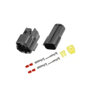 Strendier Kc240909007244for 1 Set 2 Pin Water Temperature Sensor Connector Adapter Plug Clip Kit Replacem Strendier Kc240909007244for 1 Set 2 Pin Water Temperature Sensor Connector Adapter Plug Clip Kit Replacem