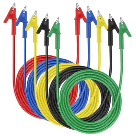 Sumnacon Ulsmc01098 5pcs Dual Ended Alligator To Clips 5 Colors
