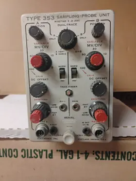 Tektronix 000374 Type 3s3 Sampling Probe Unit. Serial No. Untested Tektronix 000374 Type 3s3 Sampling Probe Unit. Serial No. Untested