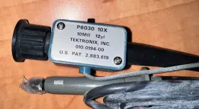 Tektronix 010-0194-00 P6030 10x 10m Probe 12pf Used Tektronix 010-0194-00 P6030 10x 10m Probe 12pf Used